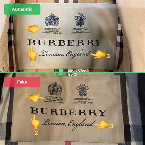 burberry tag real vs fake bag